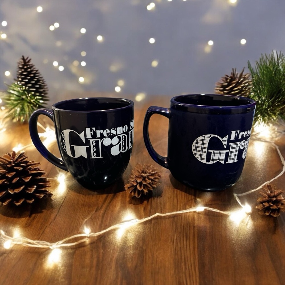 Fresno State Grandma and Fresno State Grandpa Mugs